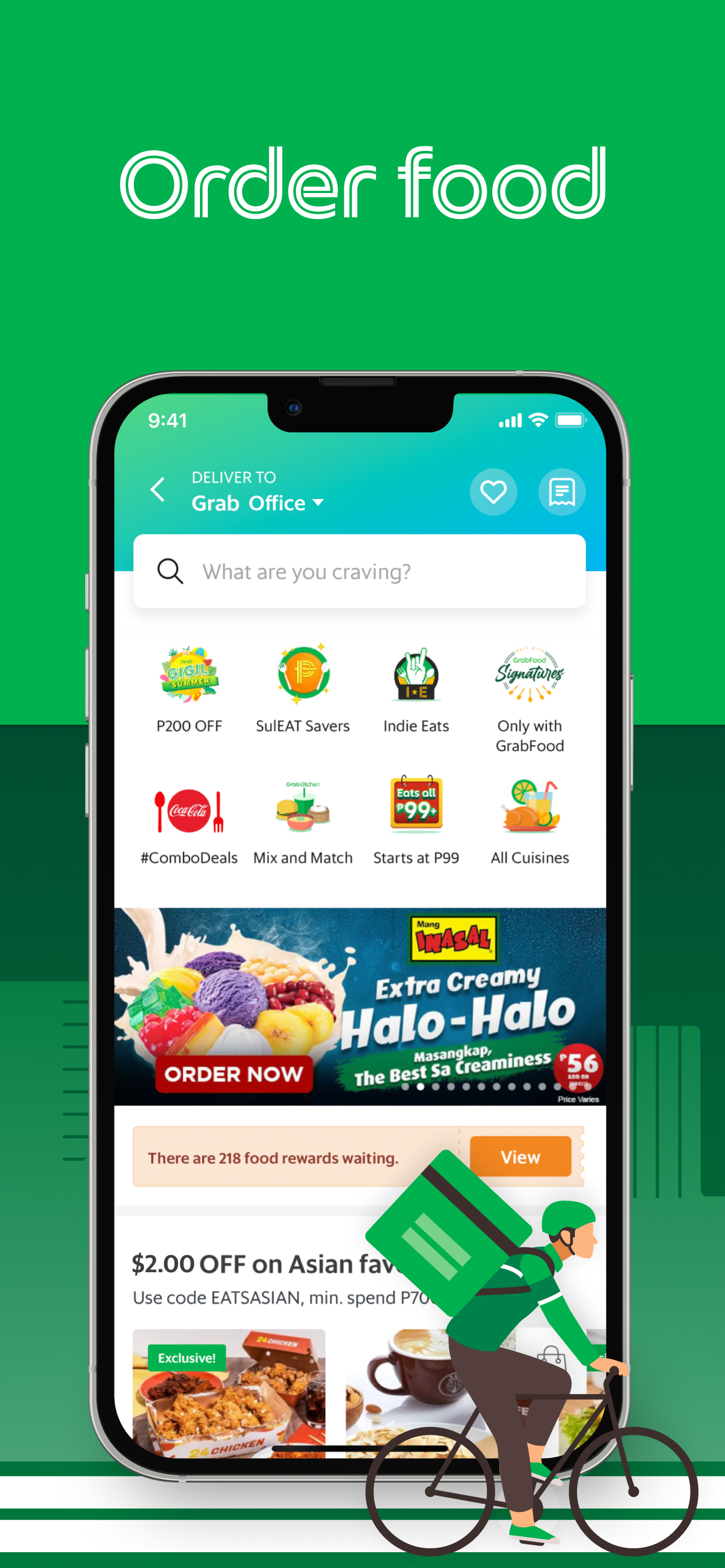 Grab: Taxi Ride, Food Delivery