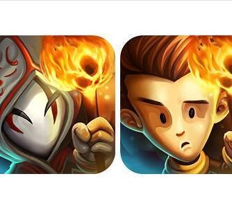 右侧为原版icon，左侧为大陆地区上架后带上面罩的icon