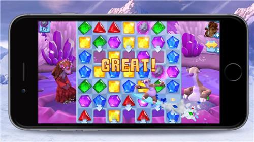 Zynga与福克斯数字娱乐合作 推《冰川时代》三消手游