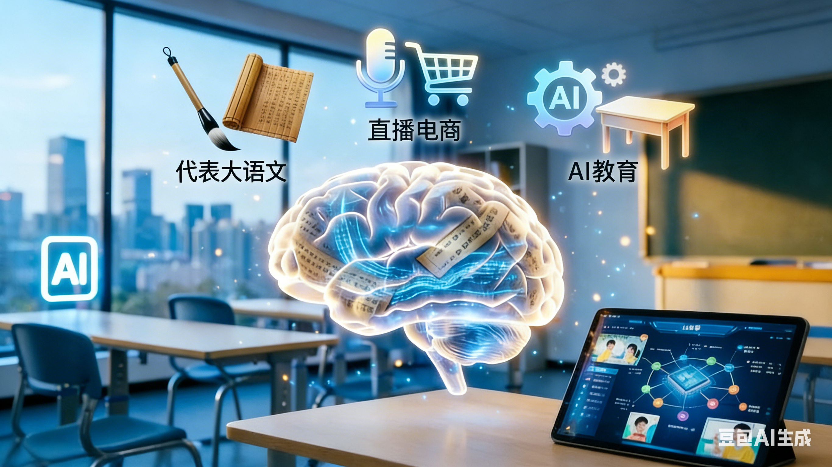 豆神教育换帅，AI教育豪赌与转型困局