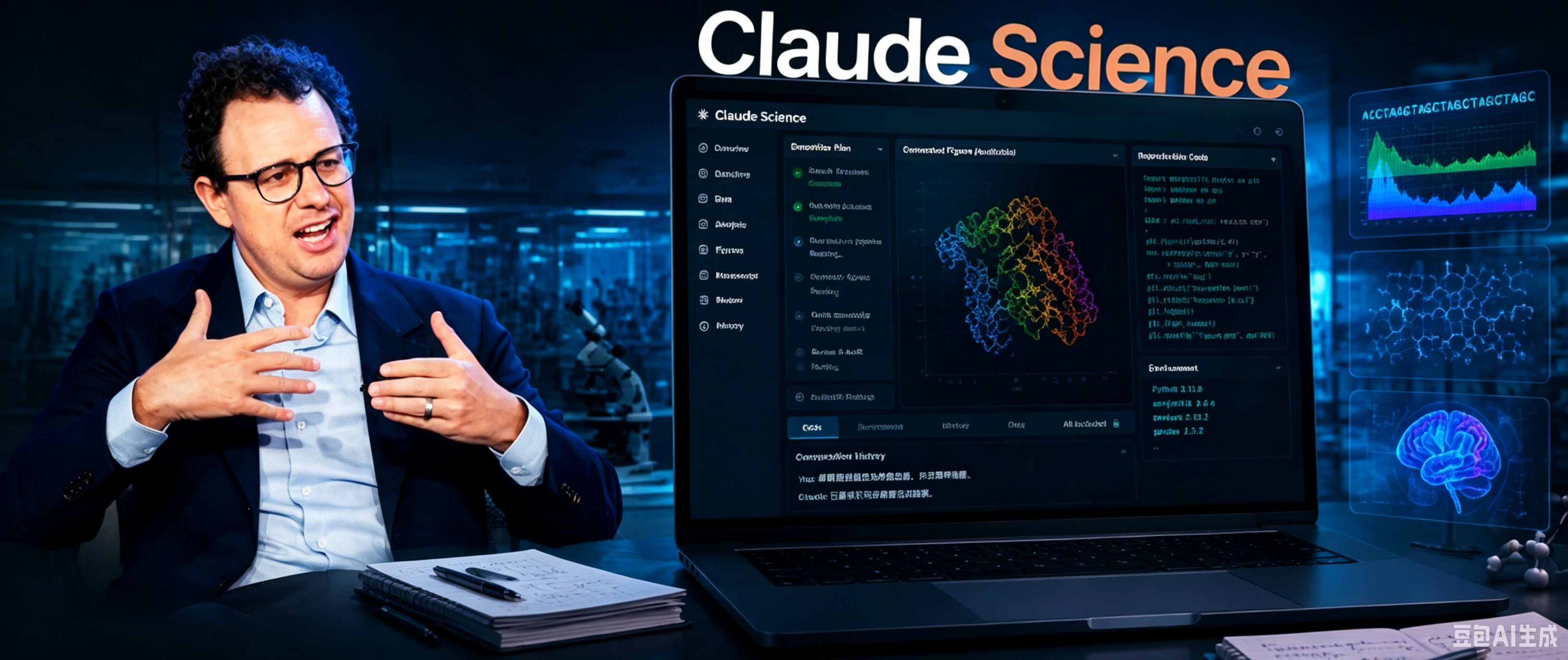 Claude Science几周干完两年活，10倍科研提速真来了？