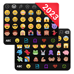 Emoji keyboard-Themes, Fonts